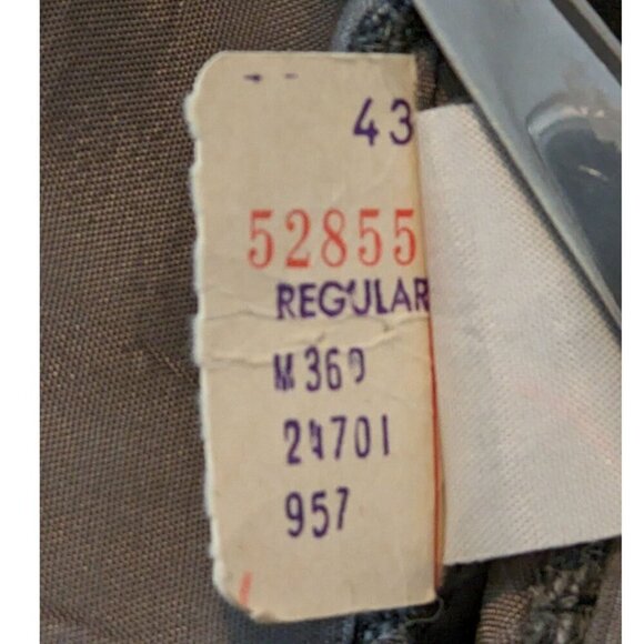 Vintage Mens 2 Button Blazer Jacket Sz 43 Regular Gray Virgin Wool Nino Cerruti - Picture 8 of 10